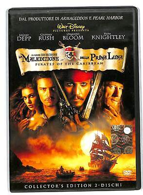 Dvd Pirati dei Caraibi la maledizione della prima luna collector's edition 2 dischi