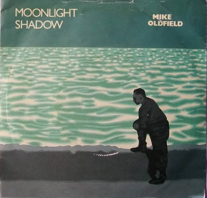 Disco vinile 45 giri: MIKE OLDFIELD Moonlight shadow