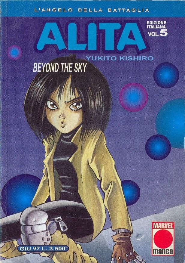 Manga Alita nr 5,6,7,10,11