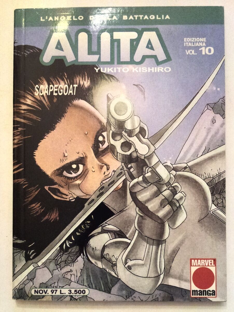 Manga Alita nr 5,6,7,10,11