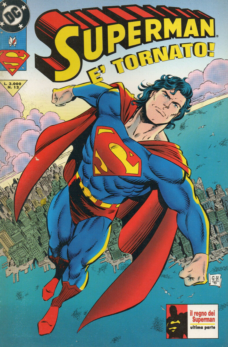 Superman: Il regno di Superman Ed. Playpress 1994 (n 6-12) - Roger Stern, Jackson Butch Guice, Denis Rodier