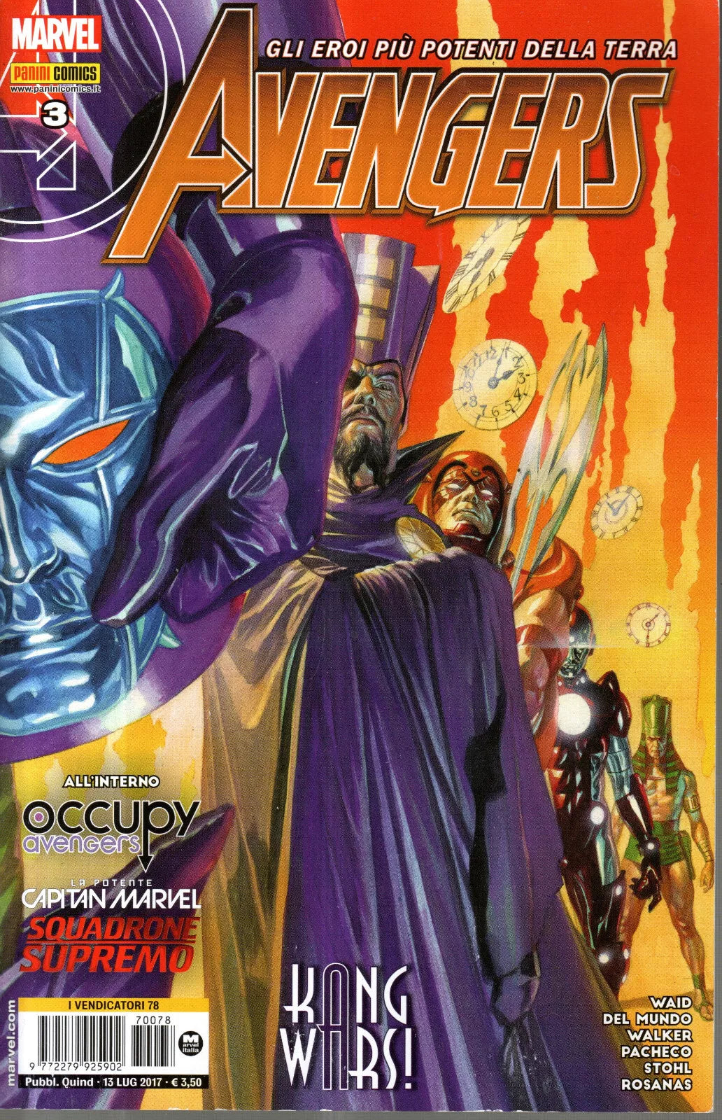 Avengers 1 - 2 - 3 - 4 / I Vendicatori 76 - 77 - 78 - 79