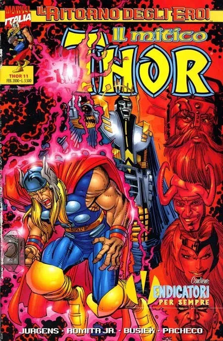 Marvel Italia Il mitico Thor, Il ritorno degli eroi 1990 (Vol. 3-17, 50)