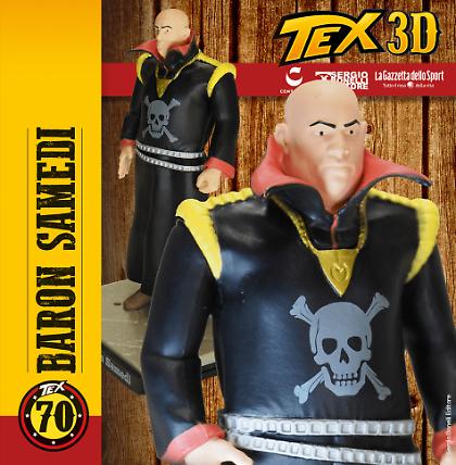 Statuine Tex Willer 3D resina Bonelli - tutti i personaggi della saga di Tex