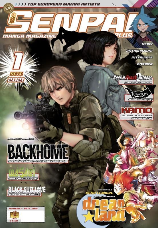 SENPAI Plus Manga Magazine numero 1 - 1 settembre 2021