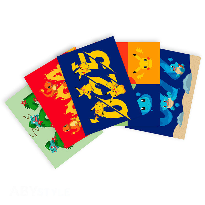 Box POKÉMON - Set Quaderno A5 + Tazza 320 ml + Cartoline "Pikachu"