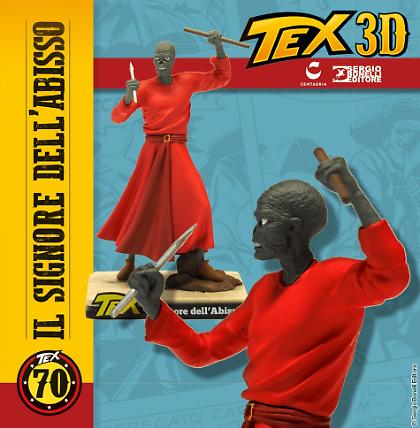 Statuine Tex Willer 3D resina Bonelli - tutti i personaggi della saga di Tex