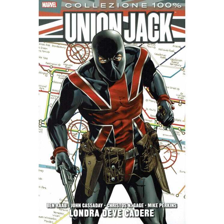 Collezione 100% Union Jack Londra deve cadere