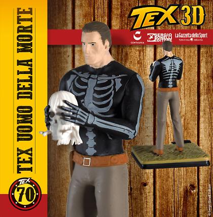Statuine Tex Willer 3D resina Bonelli - tutti i personaggi della saga di Tex