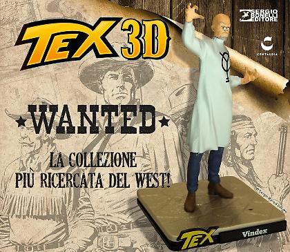 Statuine Tex Willer 3D resina Bonelli - tutti i personaggi della saga di Tex