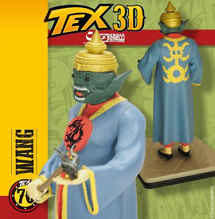 Statuine Tex Willer 3D resina Bonelli - tutti i personaggi della saga di Tex