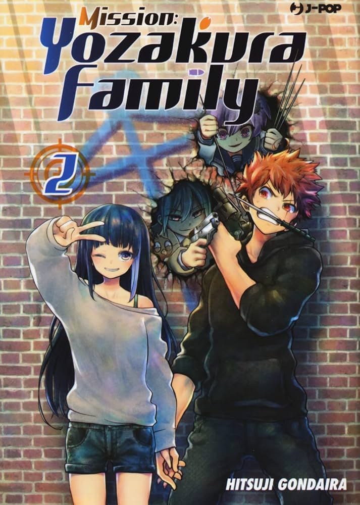Manga: MISSION: YOZAKURA FAMILY vol. 1 - 2 - 3