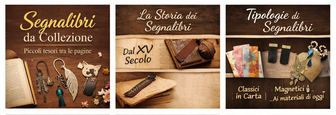 Segnalibri da collezione: piccoli tesori tra le pagine