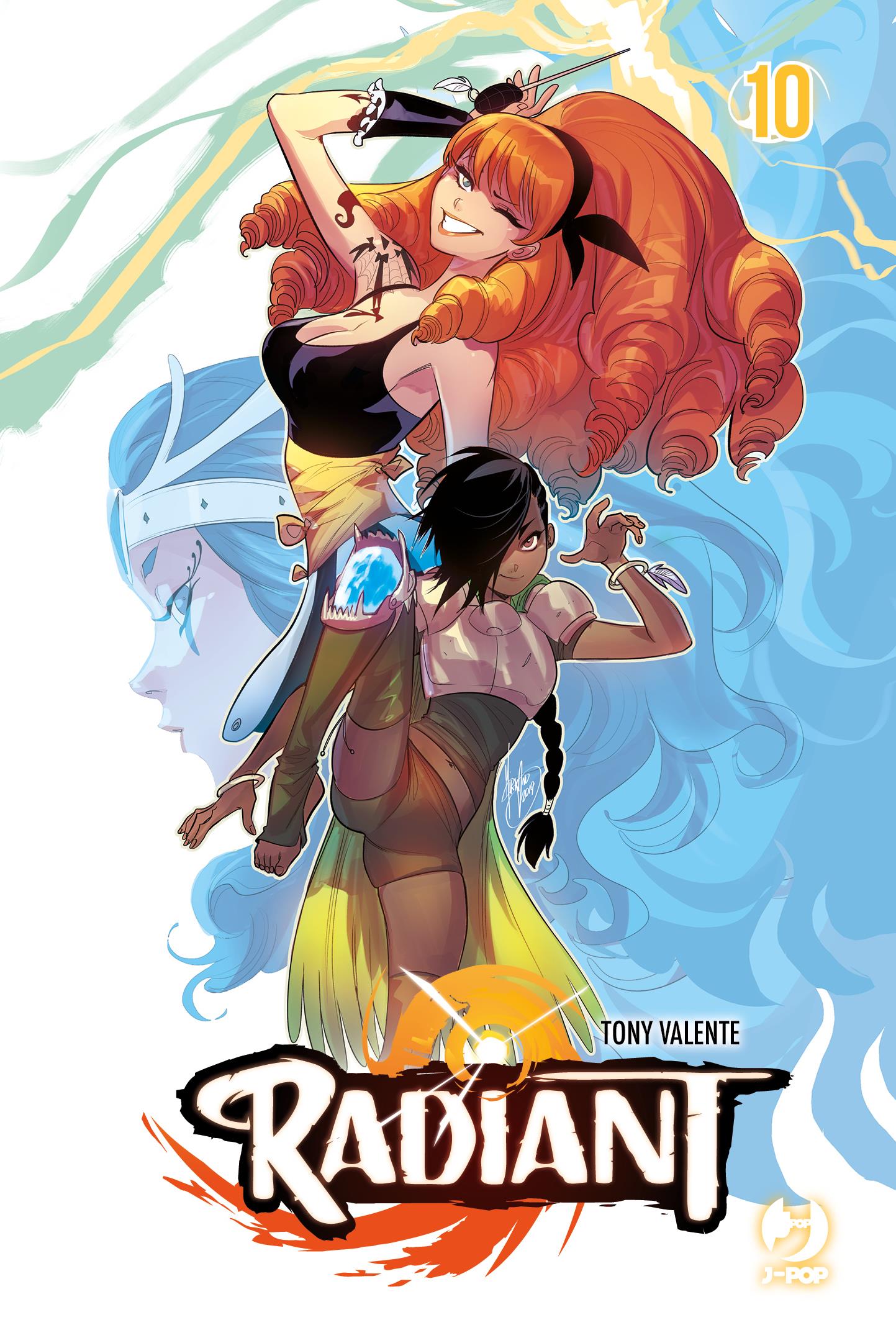 Manga: RADIANT vol. 9 e 10 variant - Tony Valente