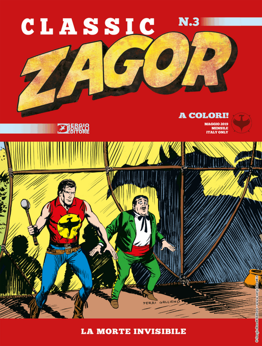 Fumetto: Classic ZAGOR a colori - vol. da 3 a 64
