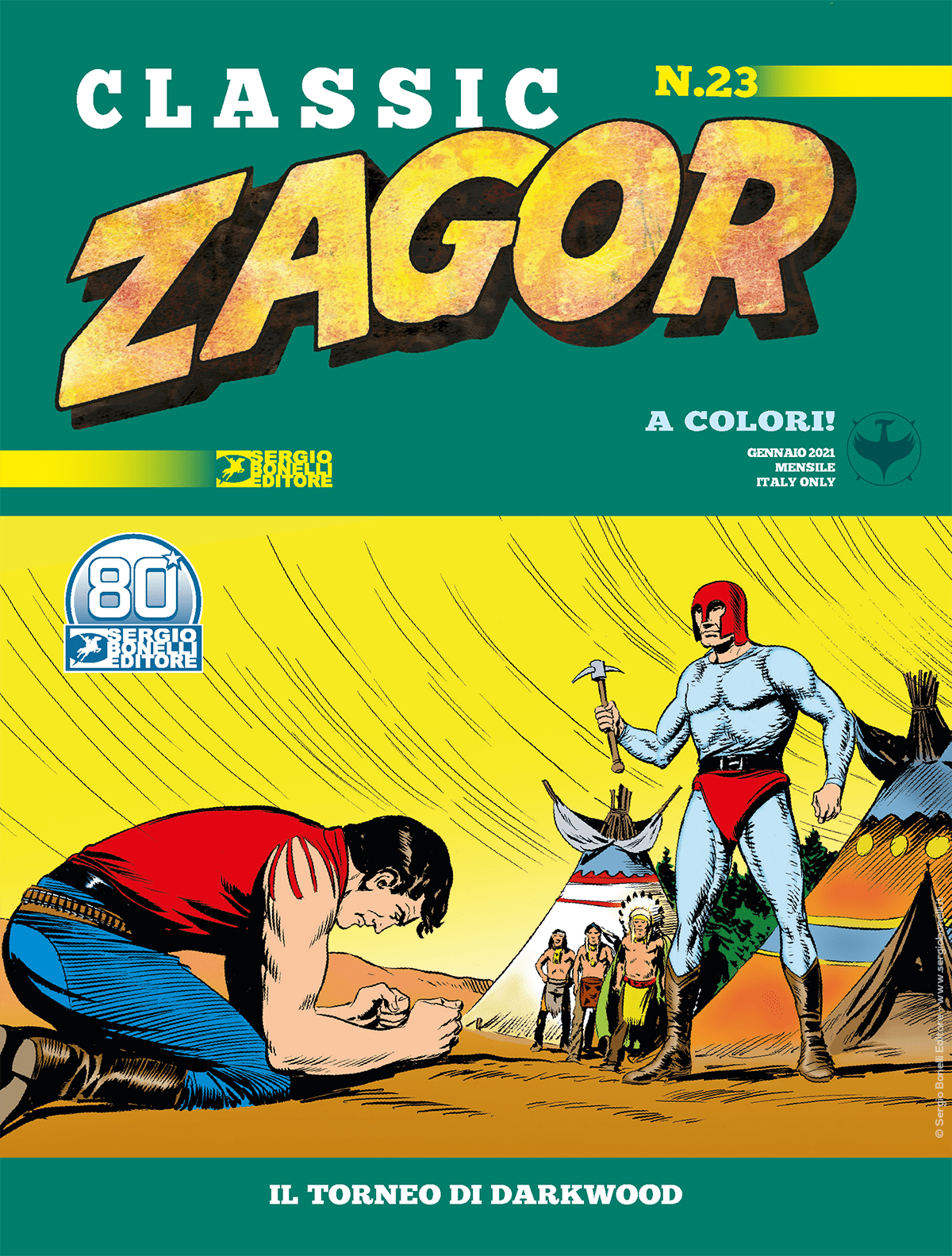Fumetto: Classic ZAGOR a colori - vol. da 3 a 64