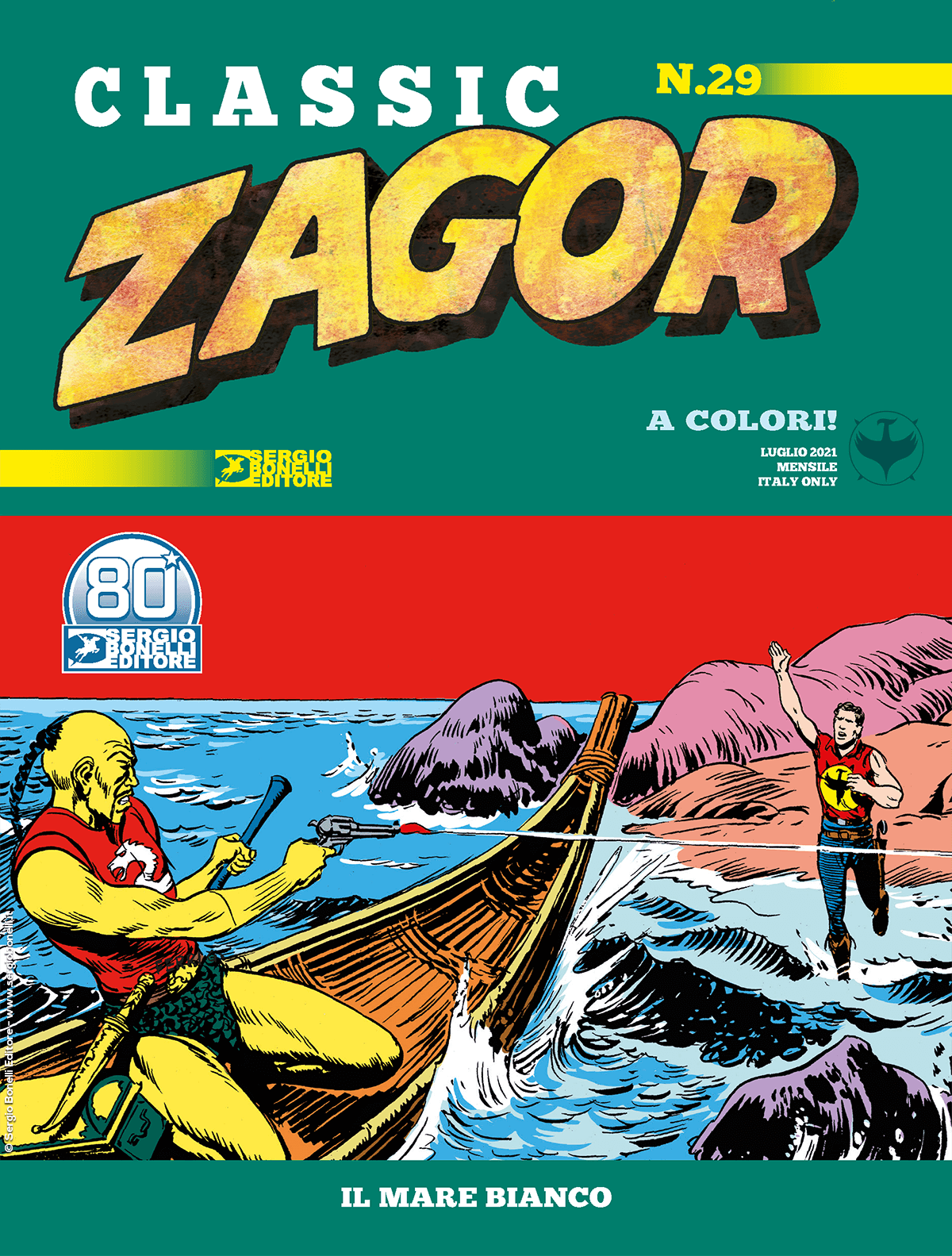 Fumetto: Classic ZAGOR a colori - vol. da 3 a 64