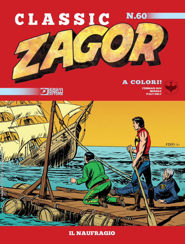 Fumetto: Classic ZAGOR a colori - vol. da 3 a 64