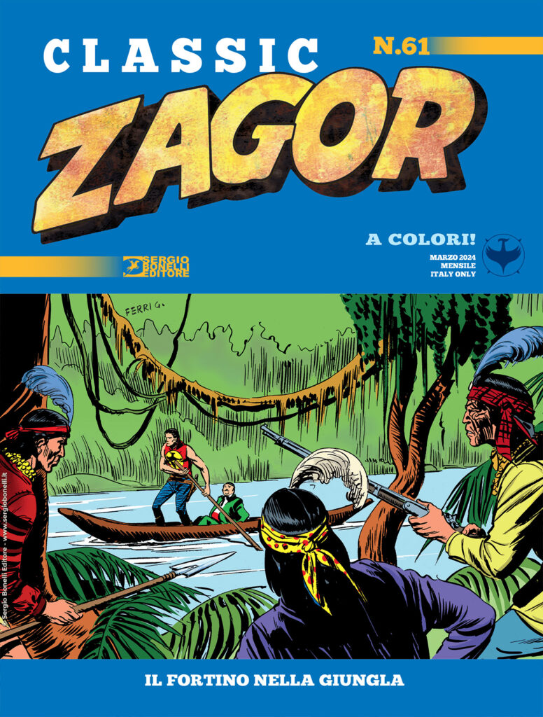 Fumetto: Classic ZAGOR a colori - vol. da 3 a 64