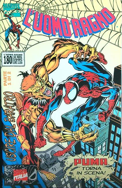 Fumetto L'Uomo Ragno Spider-man dal nr 160 al 299