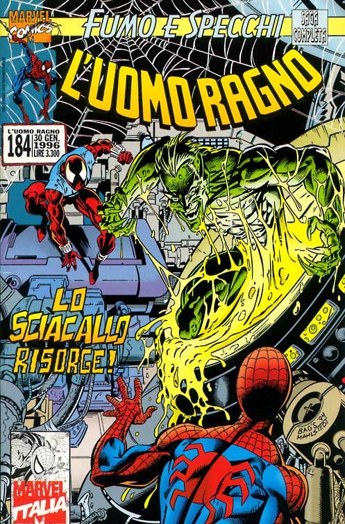 Fumetto L'Uomo Ragno Spider-man dal nr 160 al 299