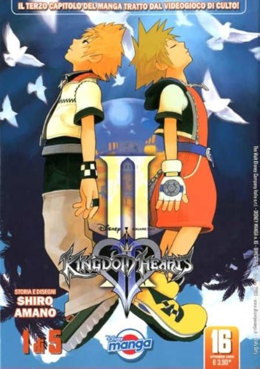 Serie completa Manga 1/2/3/4/5 di 5 Kingdom Hearts 2 Disney - vol. 16/17/18/19/20