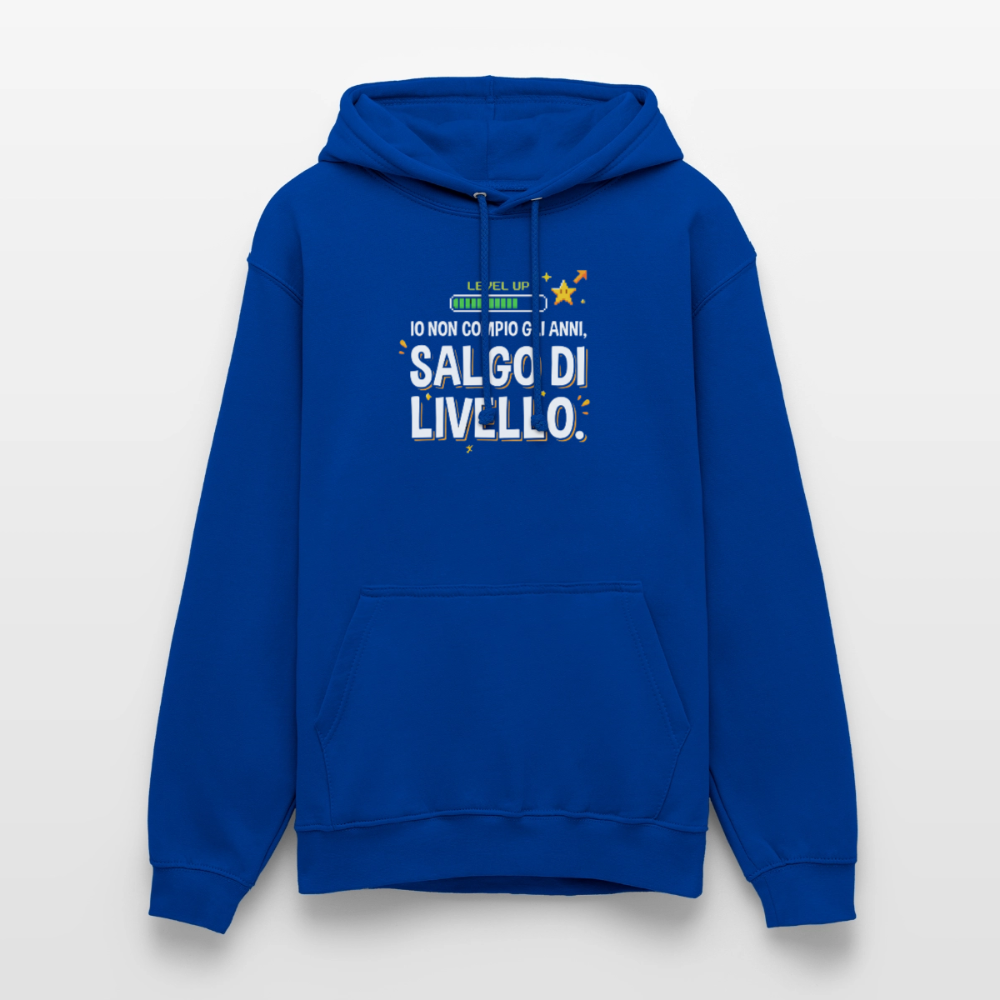 IO NON COMPIO GLI ANNI SALGO DI LIVELLO - FELPA UNISEX - bright royal