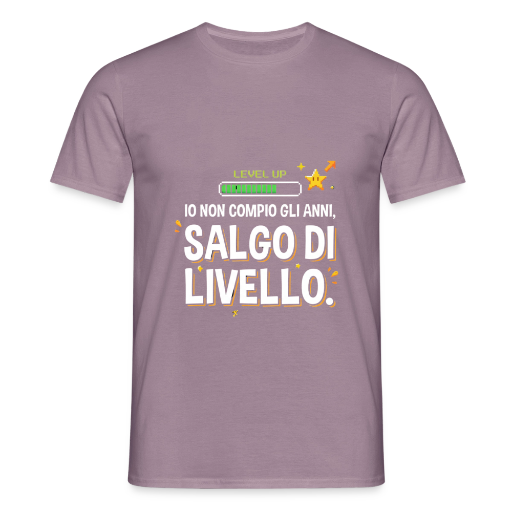 NON COMPIO GLI ANNI SALGO DI LIVELLO - purple-grey 