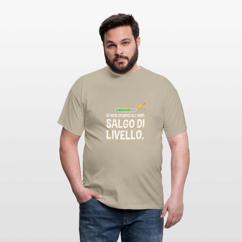 NON COMPIO GLI ANNI SALGO DI LIVELLO - sand beige