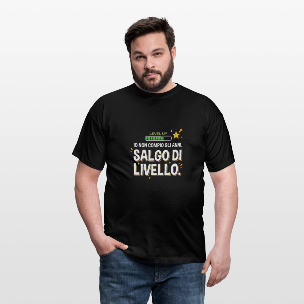 NON COMPIO GLI ANNI SALGO DI LIVELLO - black