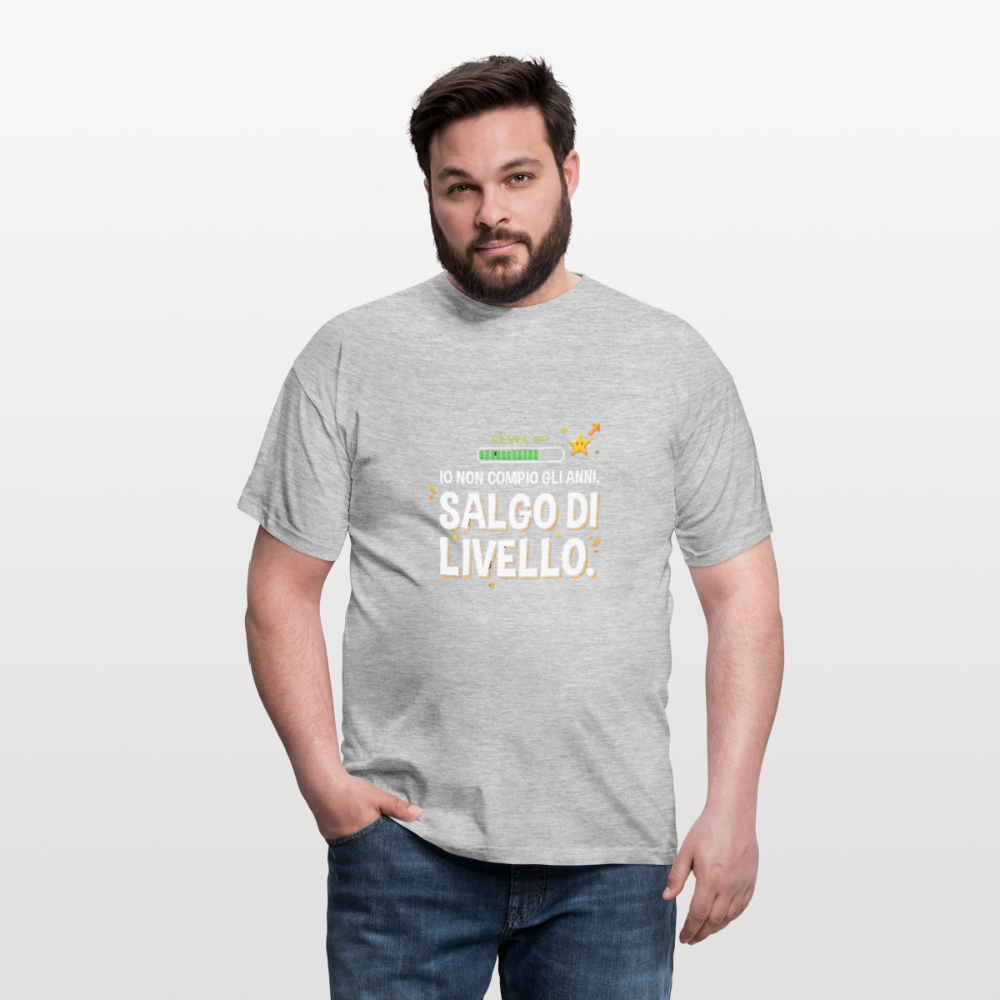 NON COMPIO GLI ANNI SALGO DI LIVELLO - heather grey
