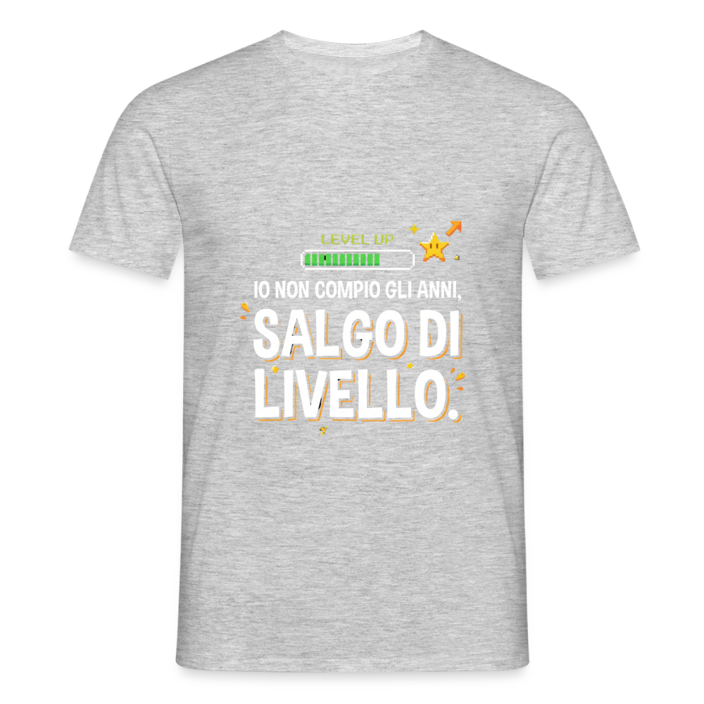 NON COMPIO GLI ANNI SALGO DI LIVELLO - heather grey