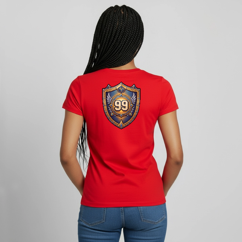 IO NON COMPIO GLI ANNI SALGO DI LIVELLO - DONNA - red