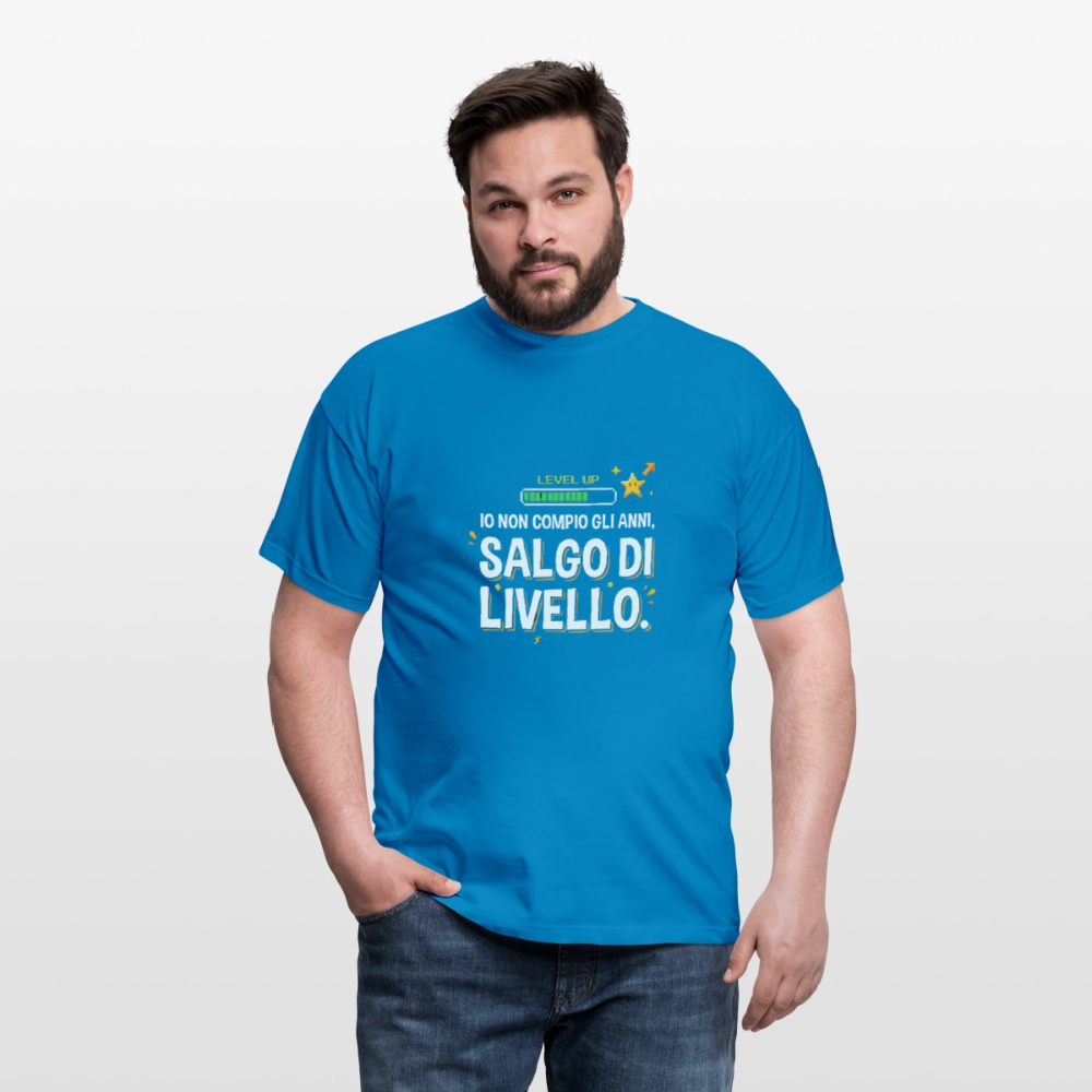 NON COMPIO GLI ANNI SALGO DI LIVELLO - royal blue