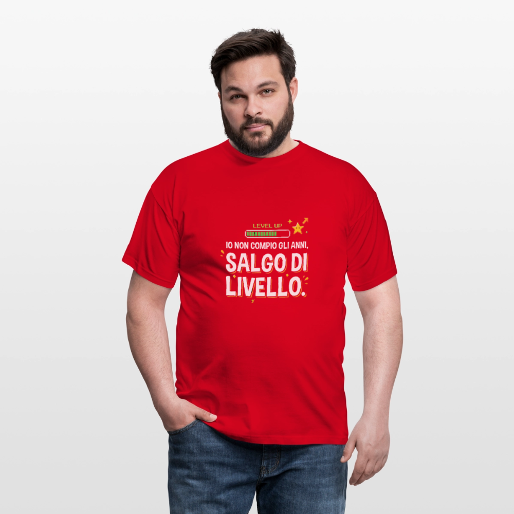 NON COMPIO GLI ANNI SALGO DI LIVELLO - red