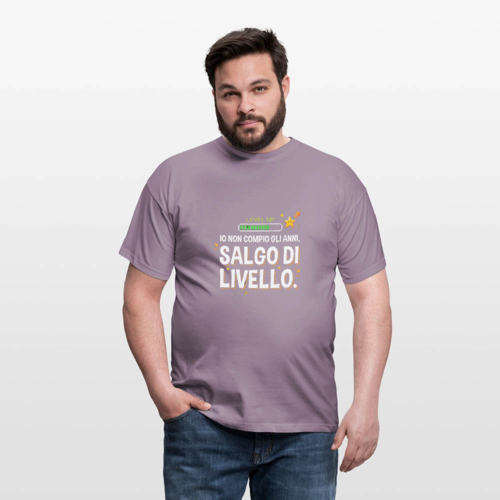 NON COMPIO GLI ANNI SALGO DI LIVELLO - purple-grey 