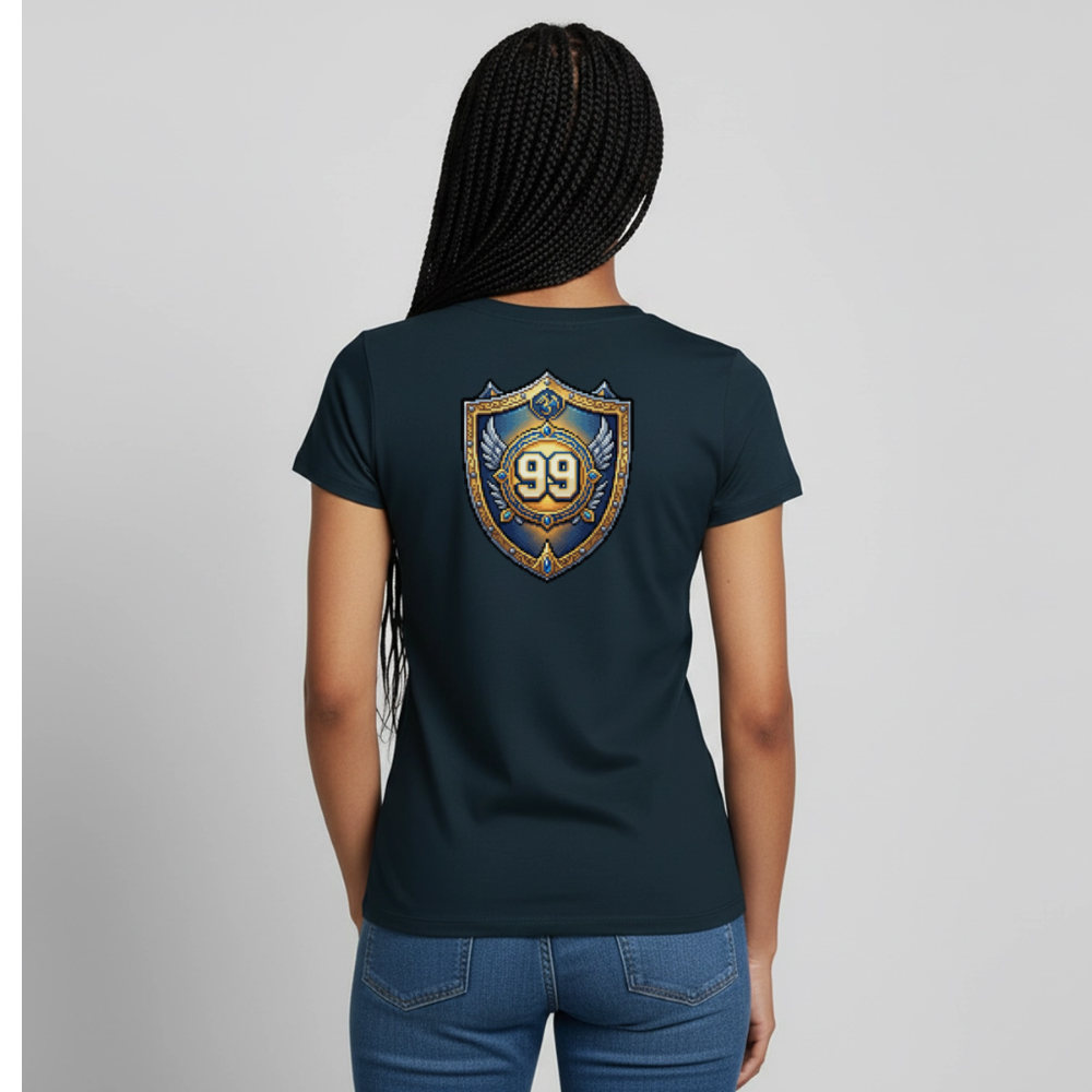 IO NON COMPIO GLI ANNI SALGO DI LIVELLO - DONNA - navy
