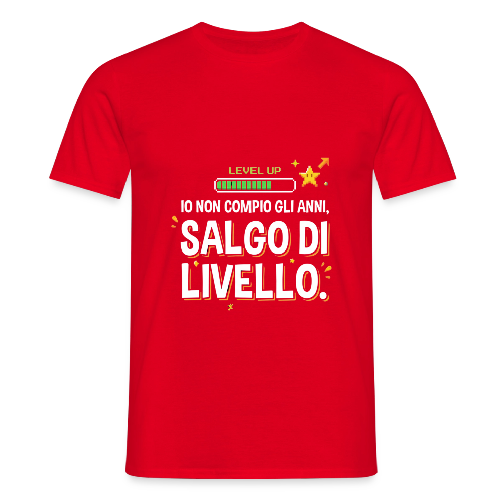 NON COMPIO GLI ANNI SALGO DI LIVELLO - red