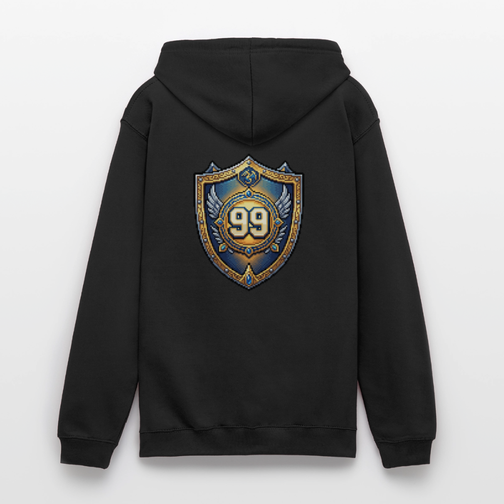 IO NON COMPIO GLI ANNI SALGO DI LIVELLO - FELPA UNISEX - black