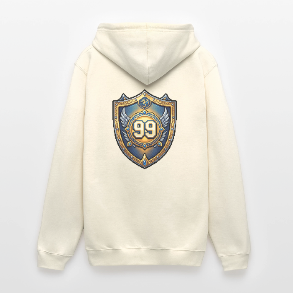 IO NON COMPIO GLI ANNI SALGO DI LIVELLO - FELPA UNISEX - vanilla