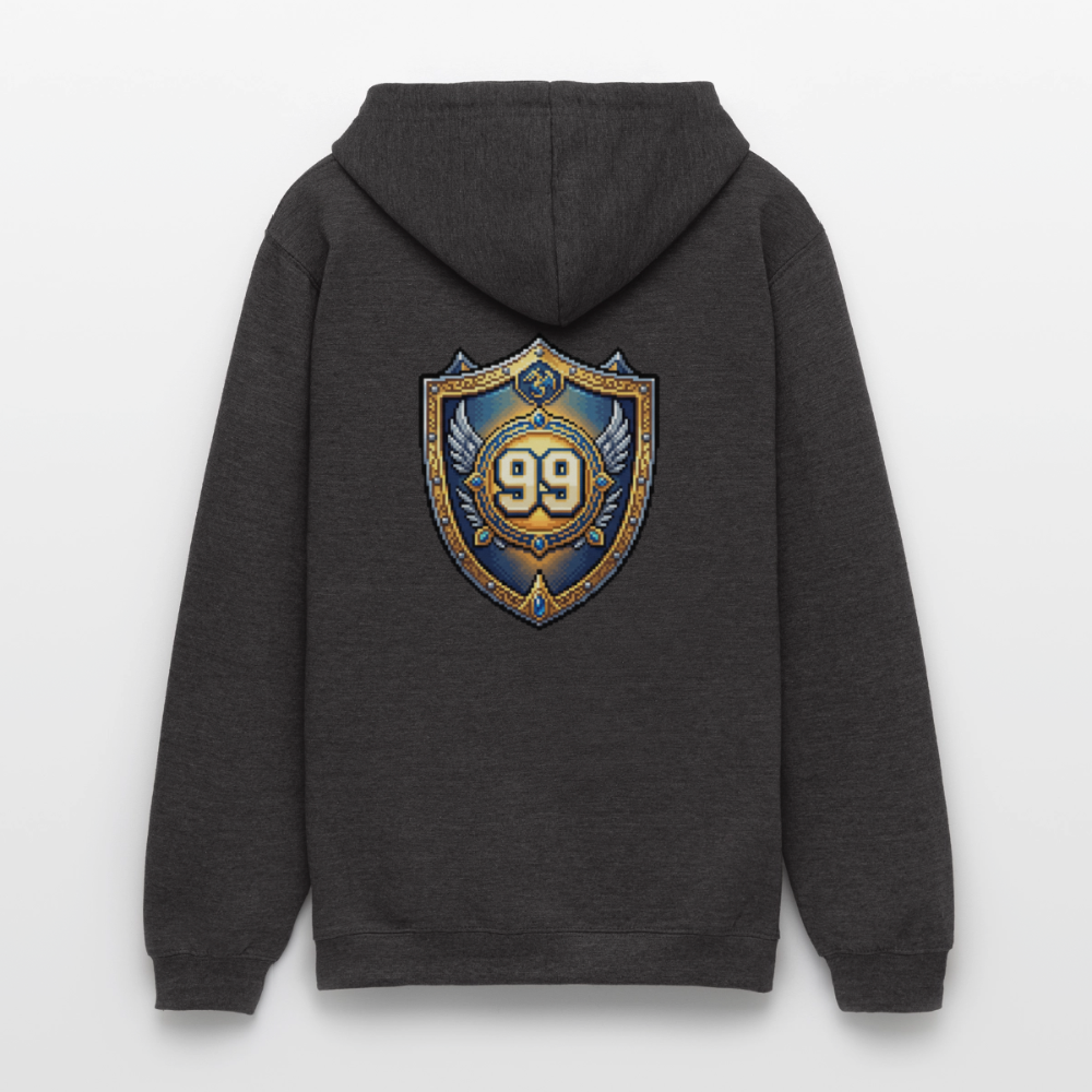 IO NON COMPIO GLI ANNI SALGO DI LIVELLO - FELPA UNISEX - charcoal grey