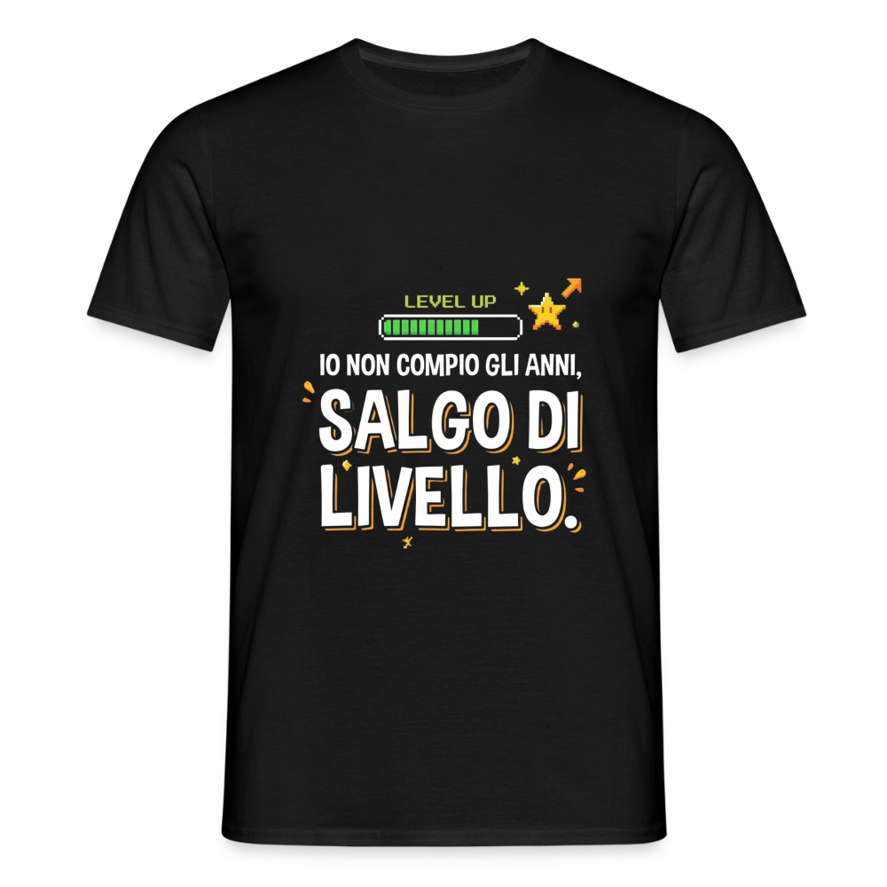 NON COMPIO GLI ANNI SALGO DI LIVELLO - black