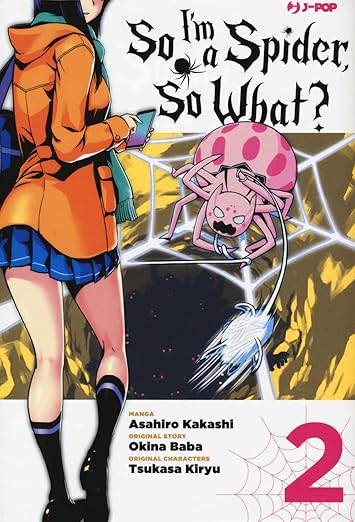 Manga: So I'm a spider, so what? - Asahiro Kakashi vol. 2, 3, 12
