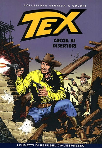 TEX REPUBBLICA collezione storica a colori da nr 240 a 256