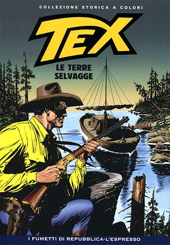 TEX REPUBBLICA collezione storica a colori da nr 240 a 256