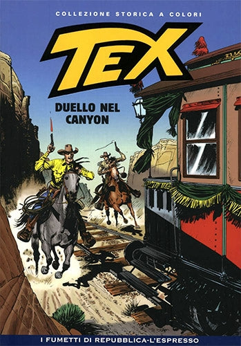 TEX REPUBBLICA collezione storica a colori da nr 240 a 256