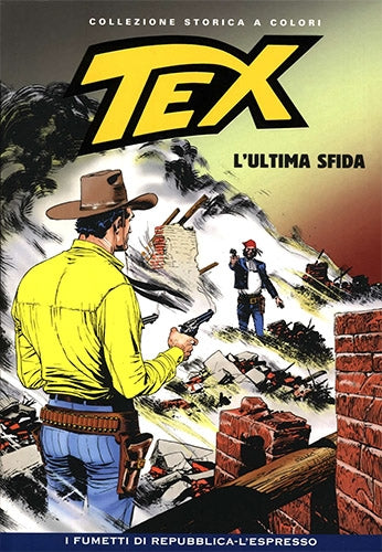 TEX REPUBBLICA collezione storica a colori da nr 240 a 256