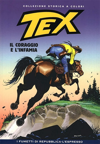 TEX REPUBBLICA collezione storica a colori da nr 240 a 256