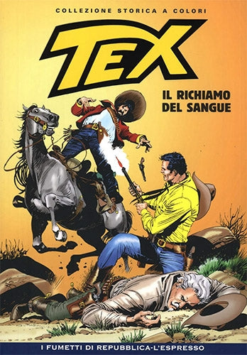 TEX REPUBBLICA collezione storica a colori da nr 240 a 256