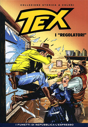 TEX REPUBBLICA collezione storica a colori da nr 240 a 256